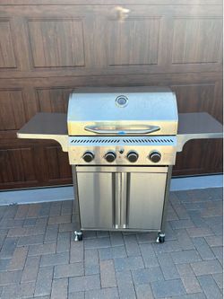 4 Burner Stainless Steel Propane Grill