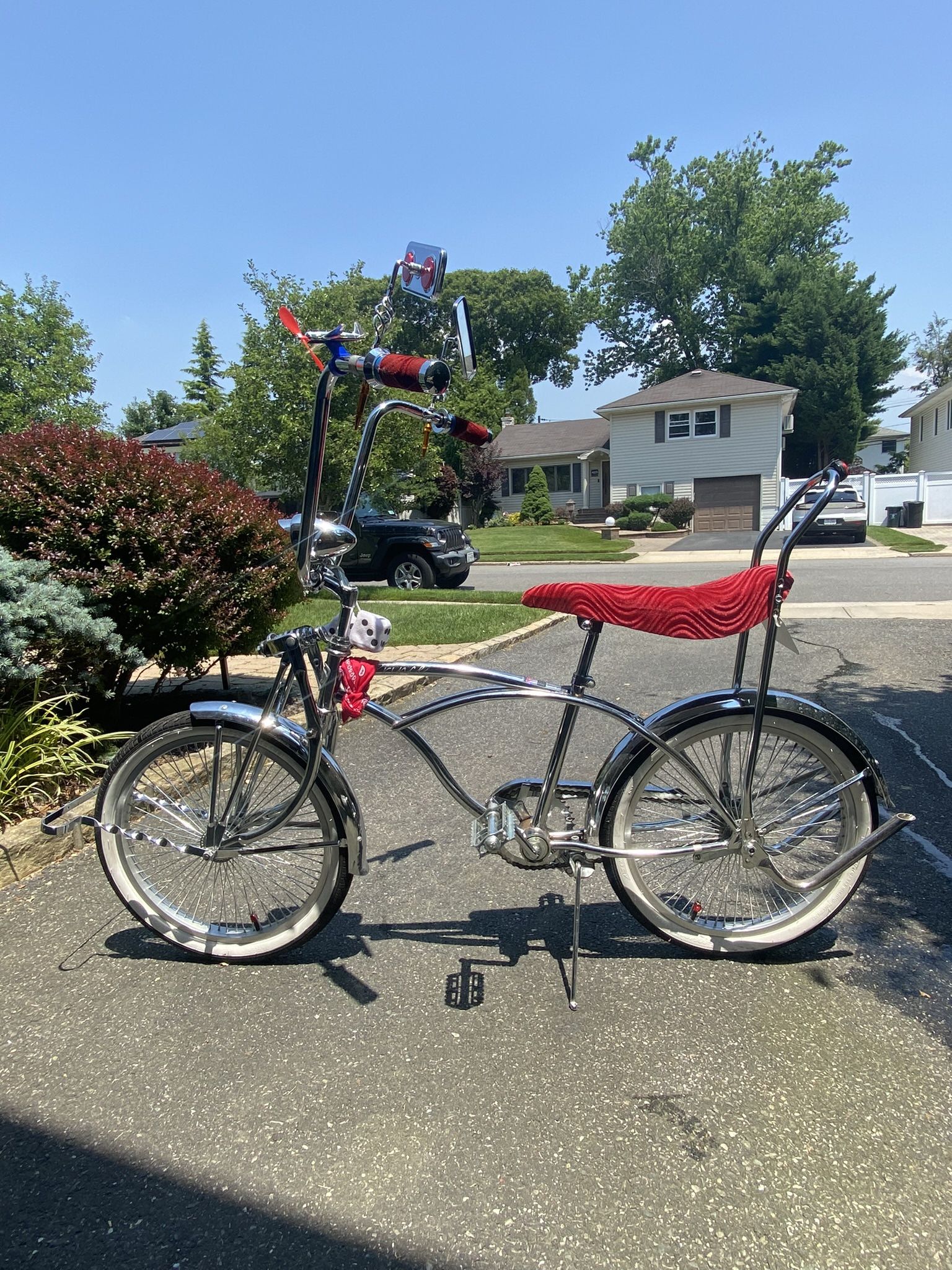 Low Rider Bicycle 20 Micargi Prince Chrome for Sale in East Meadow NY OfferUp