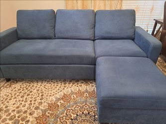 L Shaped Couch Convertible Sectional Sofa,