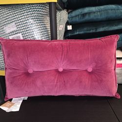Velvet Lumbar Pillow