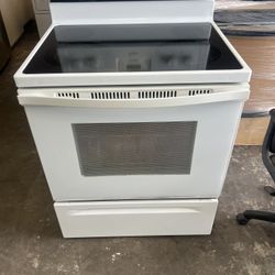 Stove 30 “ Wide  Glass Top 