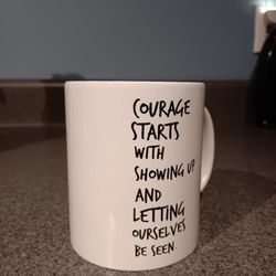 Coffee Mug With Inspirational Quote