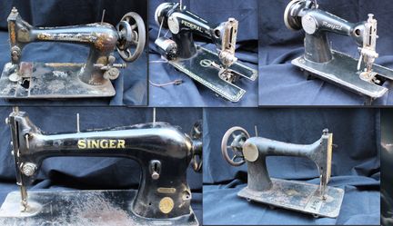 All 5 -Antique Commodore Sewing Machine- $300 For All.