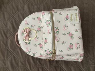 Loungefly Disney Minnie Mouse Pastel Floral Mini Backpack