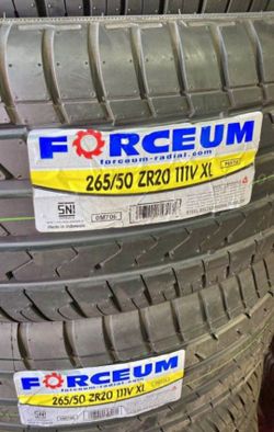 265 50 20 TIRES NEW