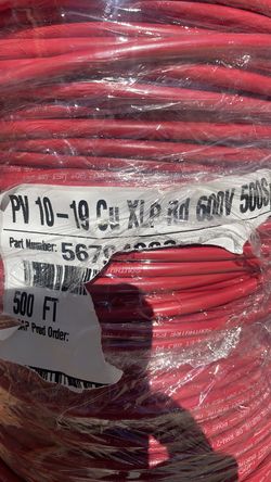 PV wire #10 500FT