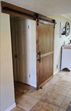 🔥 Sliding Barn Doors Made To Fit Your Exact Space And Style❗️🚪✔️