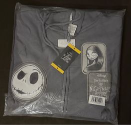 Disney Nightmare Before Christmas Hoodie Size M