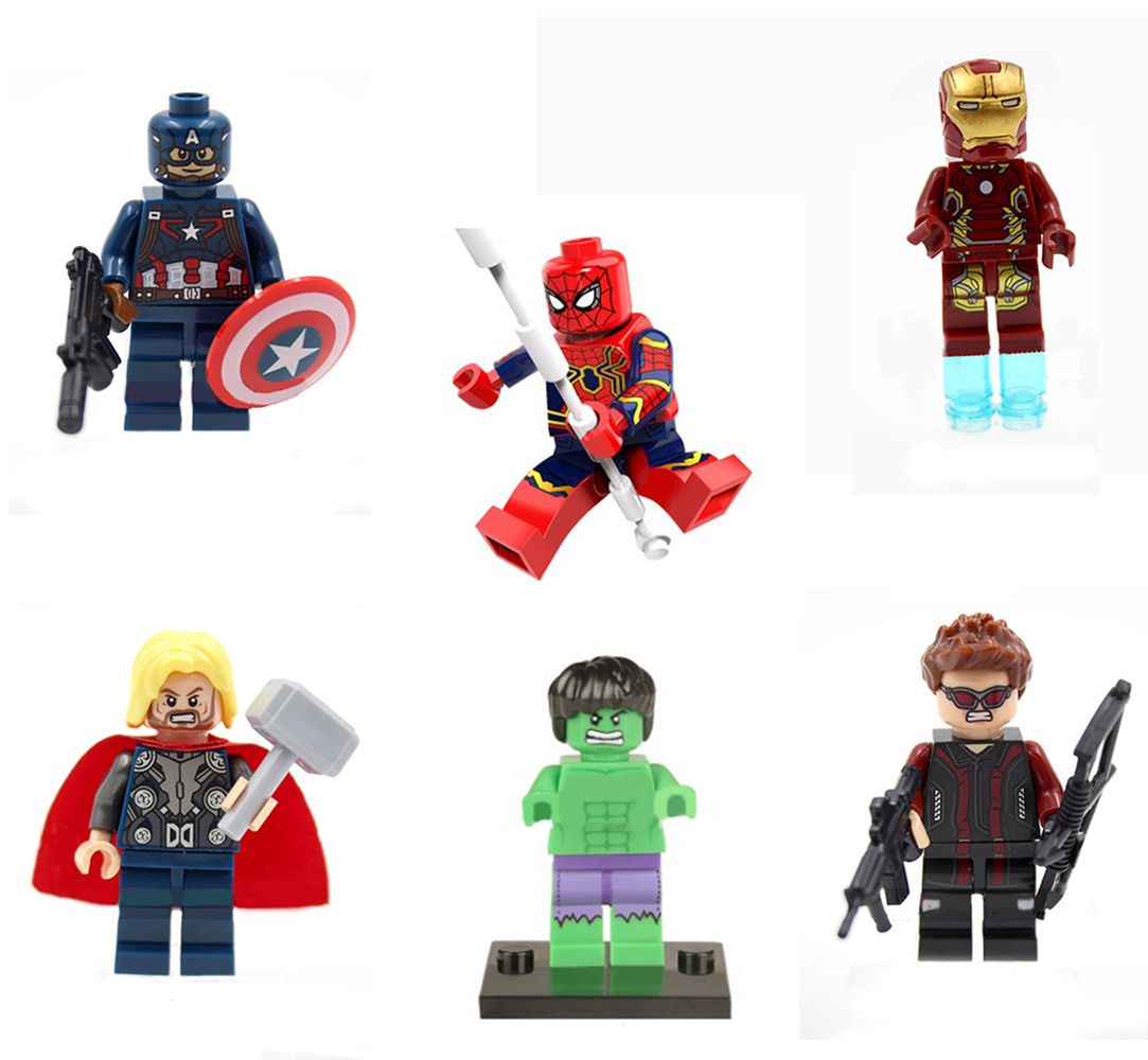 Minifigures Super Hero 6 ct