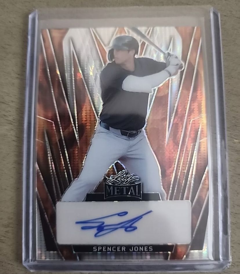 2024 Leaf Spencer Jones 1/1 Auto - Yankees
