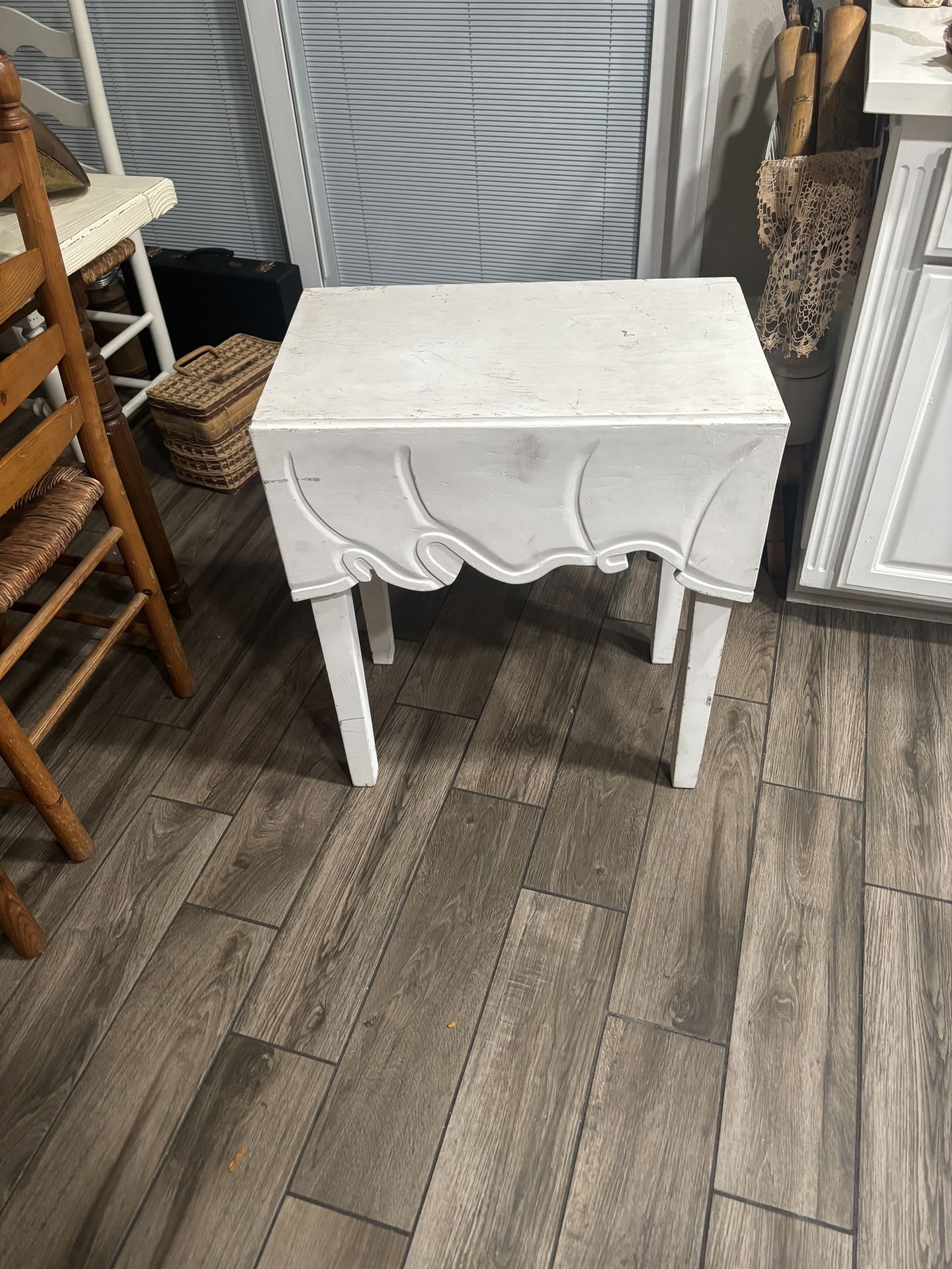 White Table