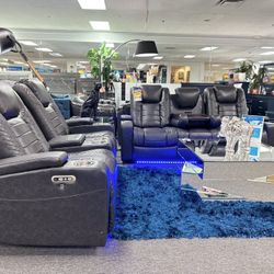 65% Off PWR Recliner Sofa And Loveseat W/ Power Headrest And More! (Limited Time)