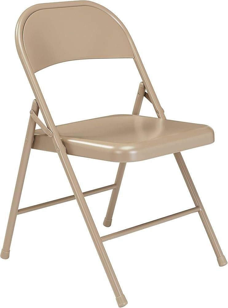 4 Steel folding chairs