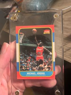 1986 fleer Michael Jordan reprint