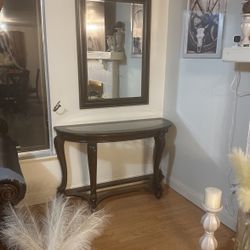 Mirror And Table 