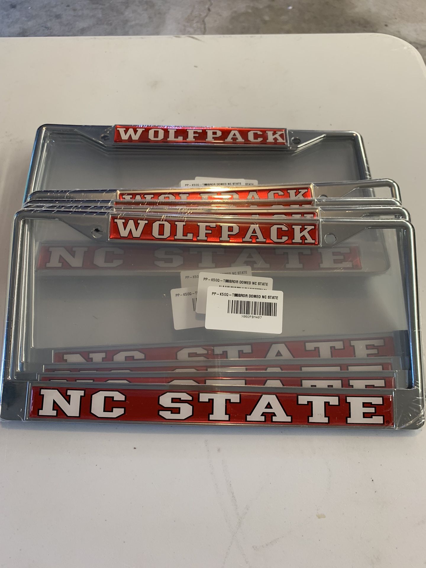 North Carolina State License Plate Frames