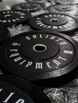 NEW Professional Bumper  Plates Weights  Add Olympic Bar Olympic Barbell