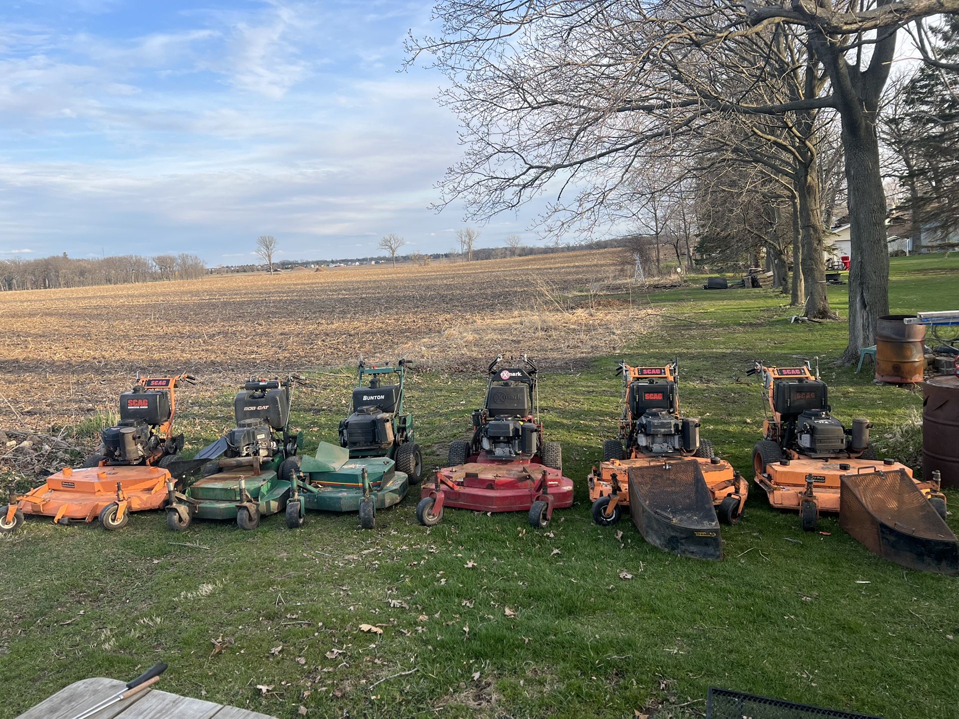 Scag Bobcat Commercial Lawn Mowers Hydro And Belt