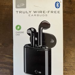 New, Truly Wire Free Earbuds