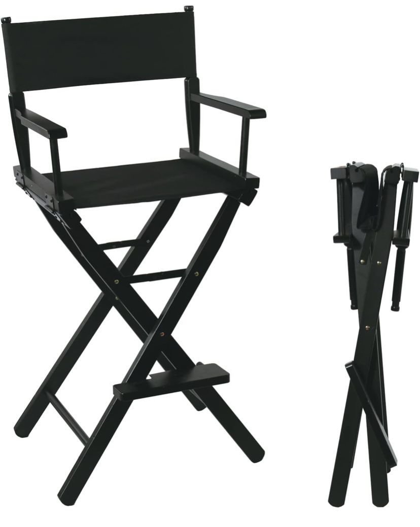 Foldable 30", Makeup Chair 250lbs Capacity
