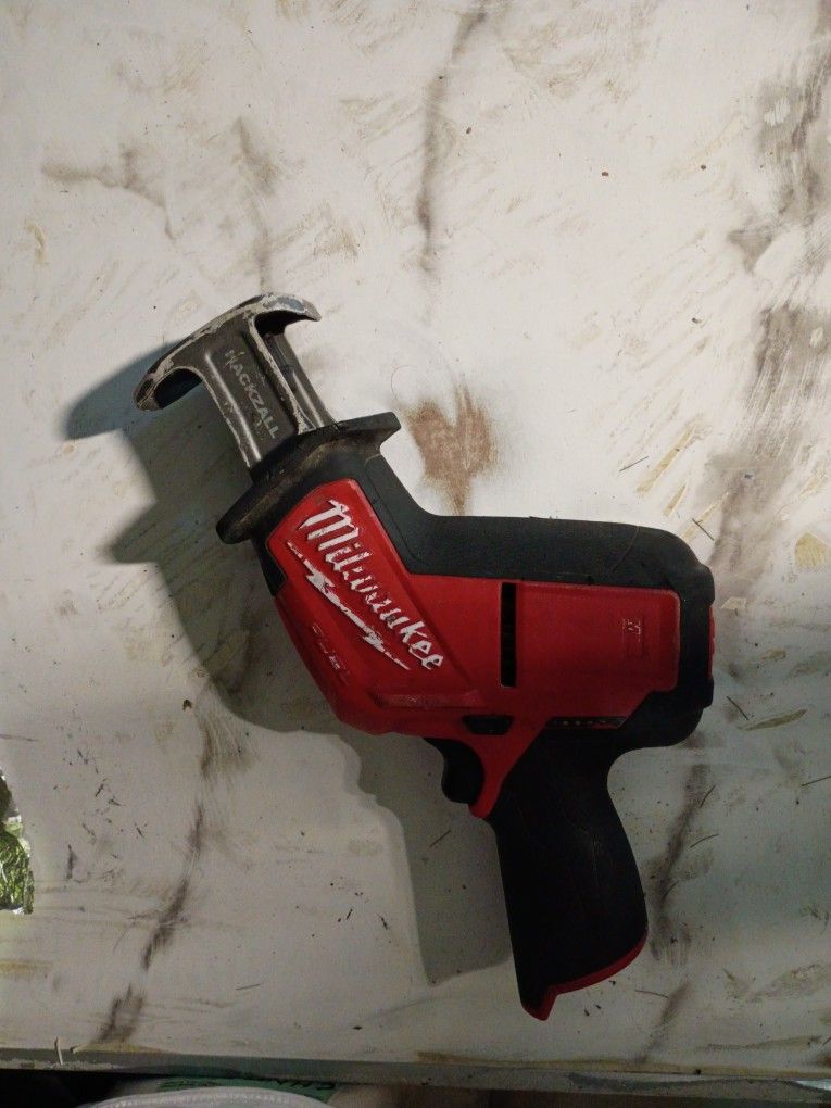 Milwaukee M12 HACKZALL Reciprocating Saw, model 2420-20.