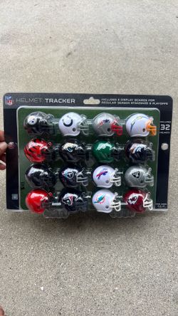 Nfl Helmet Tracker 32 helmets