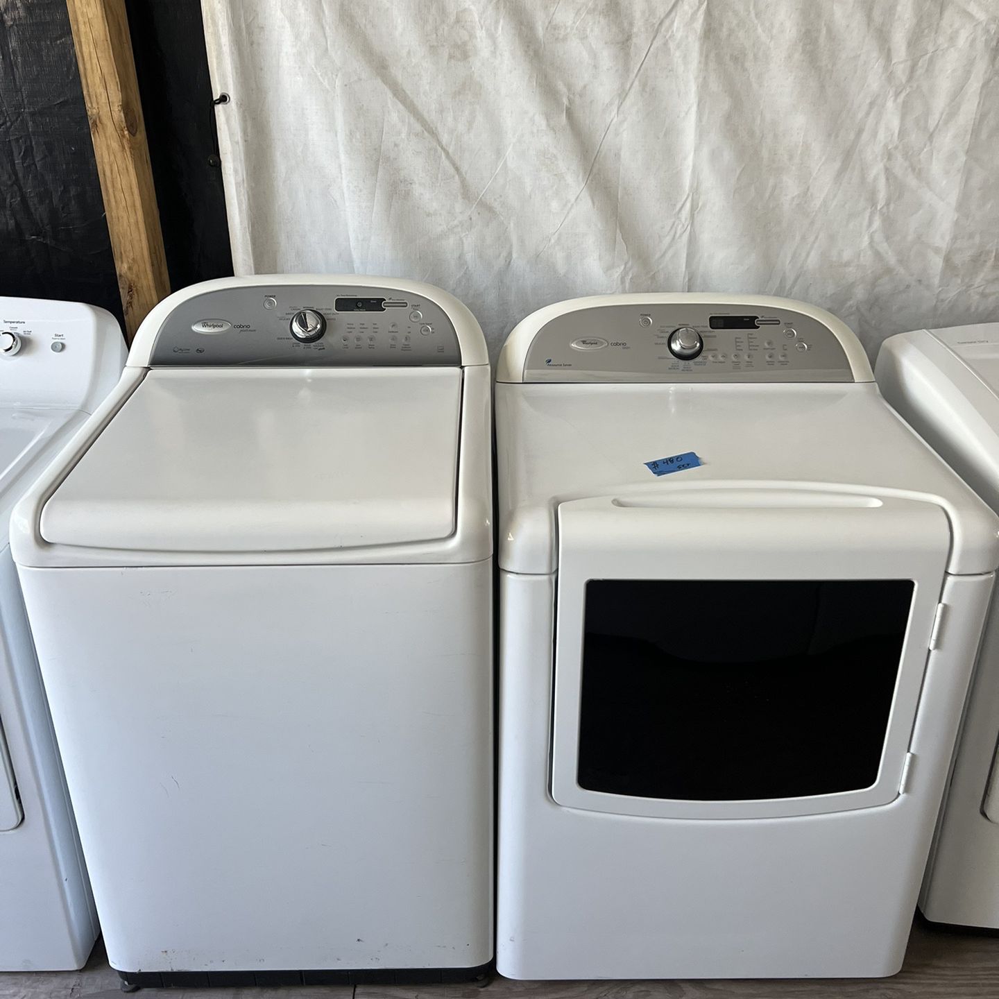 Whirlpool Washer&dryer Large Capacity Set   60 day warranty/ Located at:📍5415 Carmack Rd Tampa Fl 33610📍