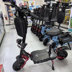 K Cloud V5 Electric Scooter 50MPH! Finance for $50 down payment!!