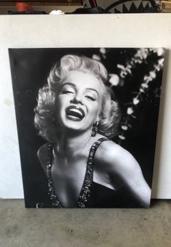 6x10 canvas Marilyn Monroe