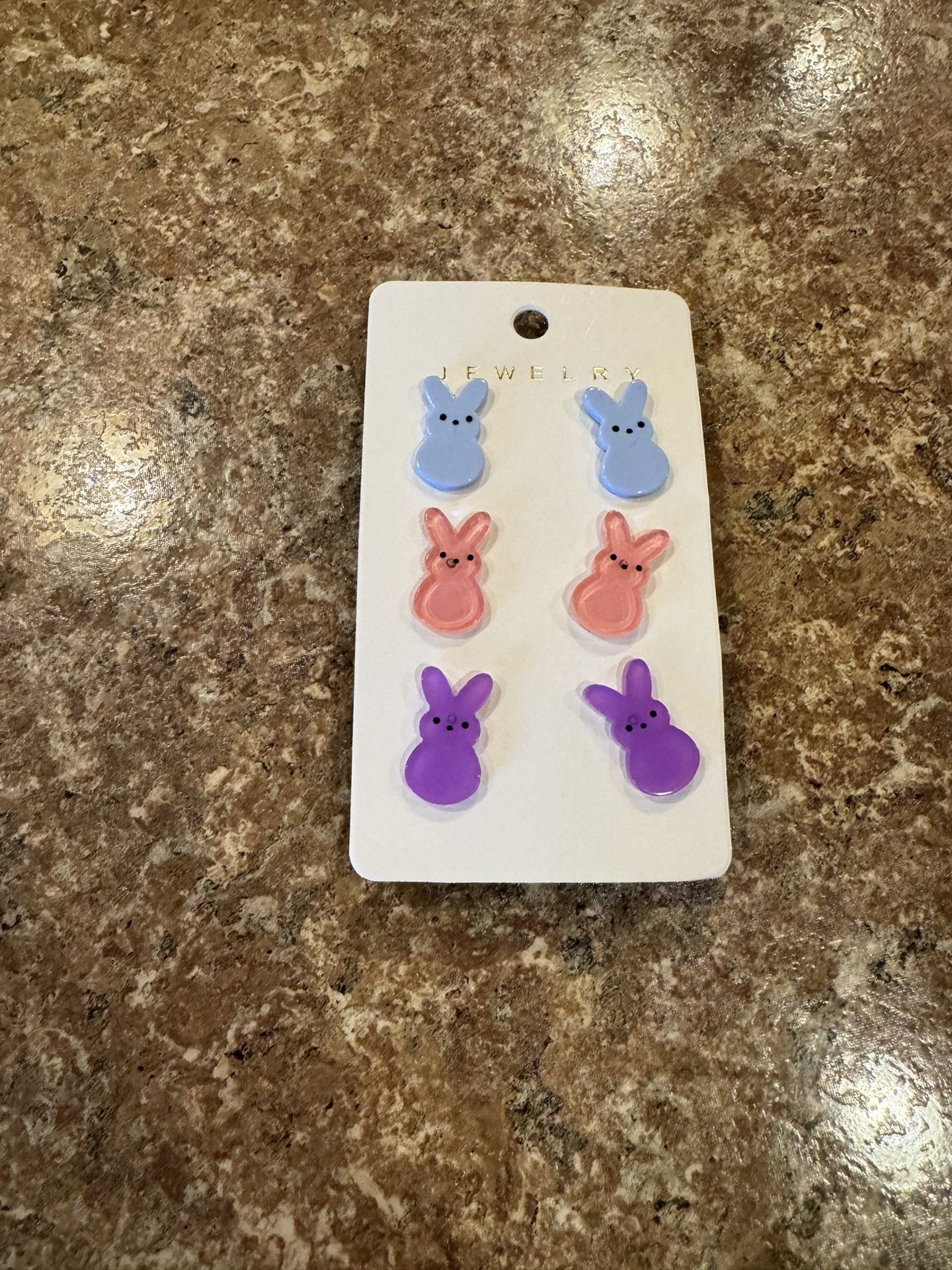 Woman’s Peeps Easter Earrings Shipping Avaialbe 