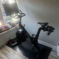 Peloton - Great Condition Includes 2 Sets Of Weights and mat-SLU Can Deliver