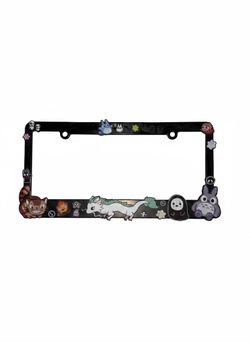 Studio Ghibli License Plate Frame Decor