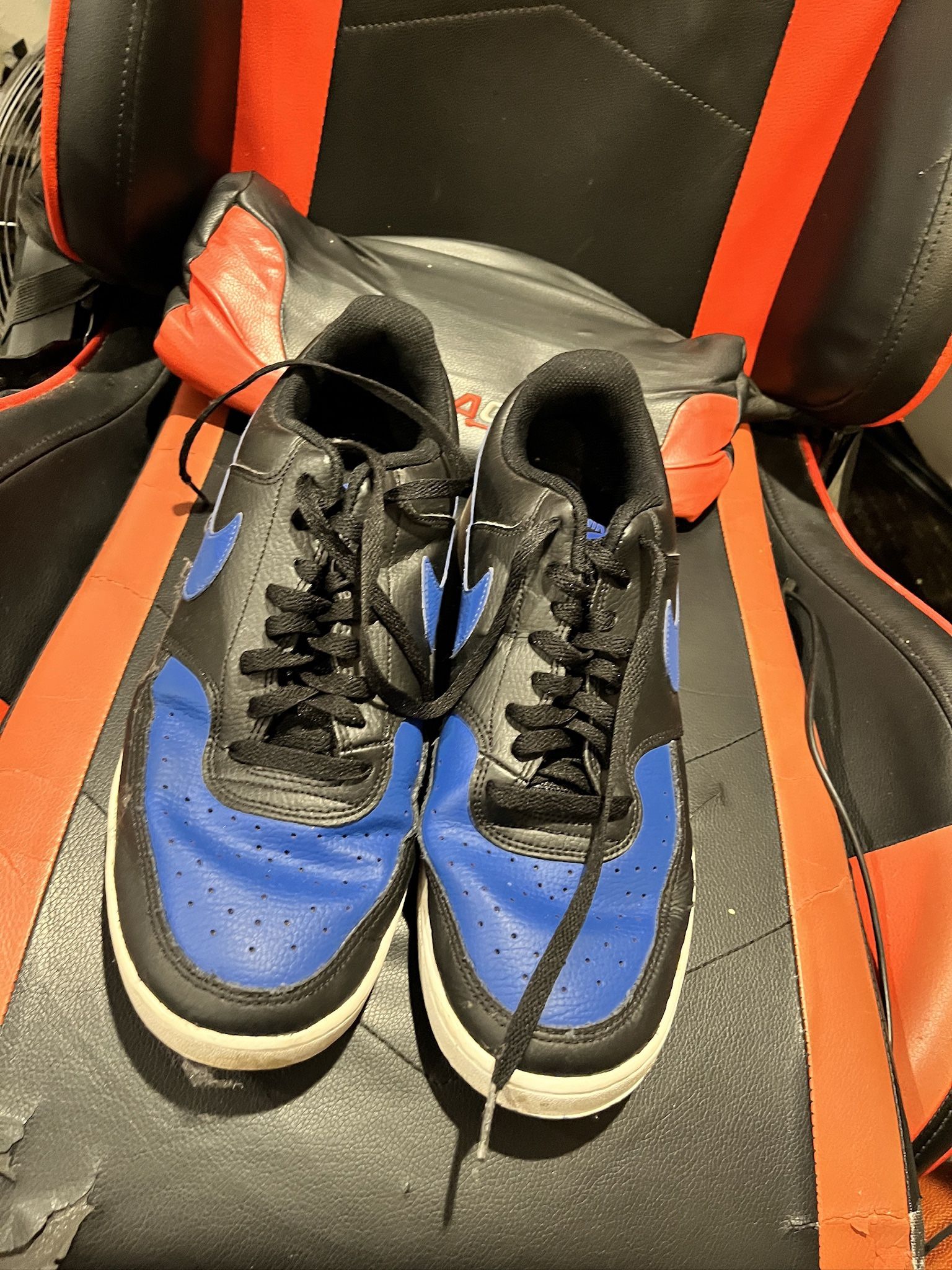 Nike court vision lows black royals