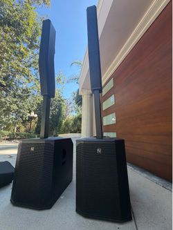 Electro-Voice Evolve 70 Column PA Speaker - Black each