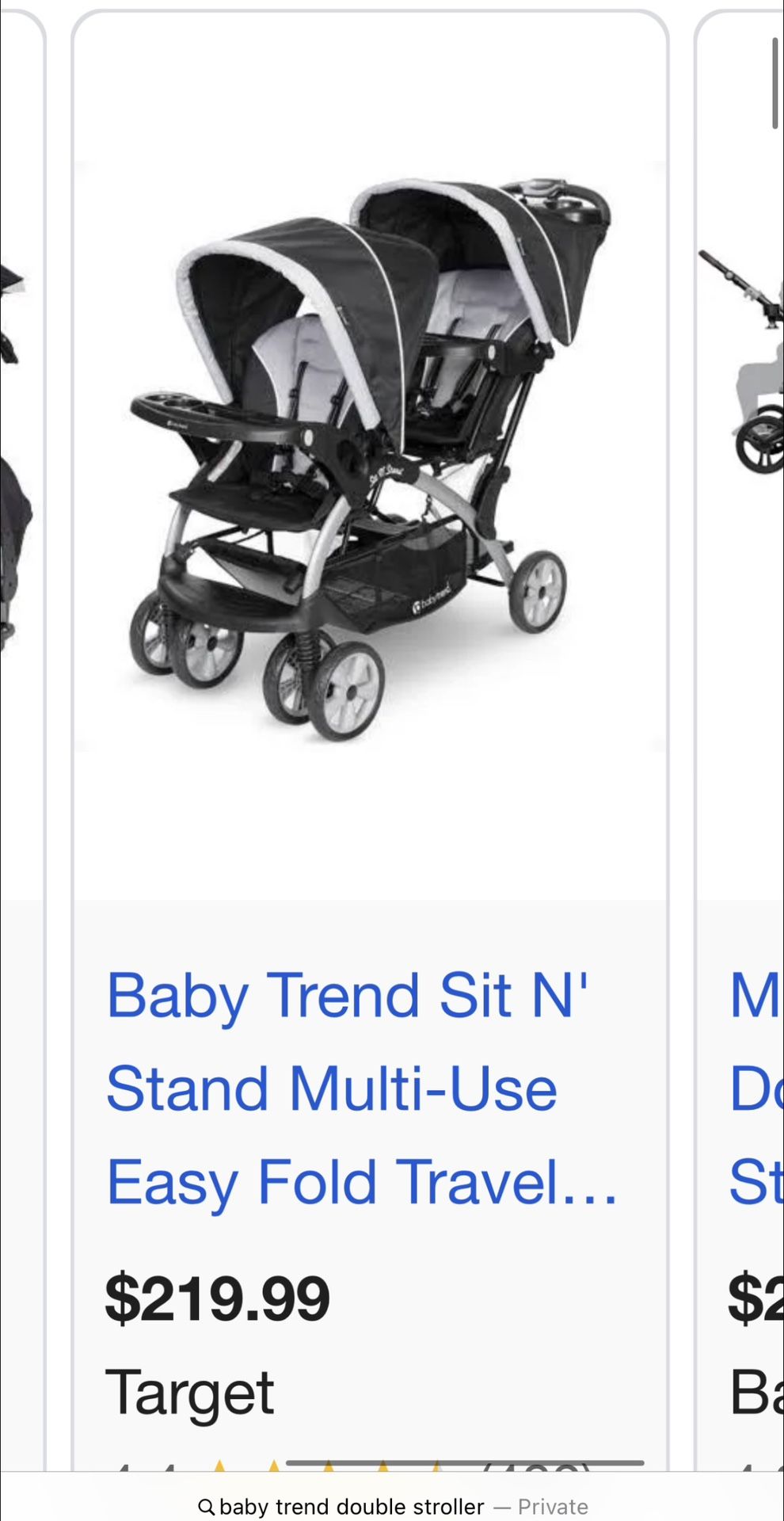 Baby Trend Stroller