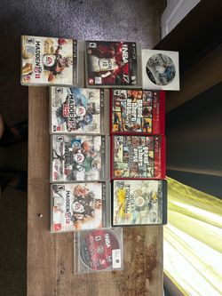 PS3 Games All work perfect (pickup only)