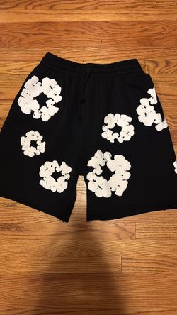 Denim tear shorts