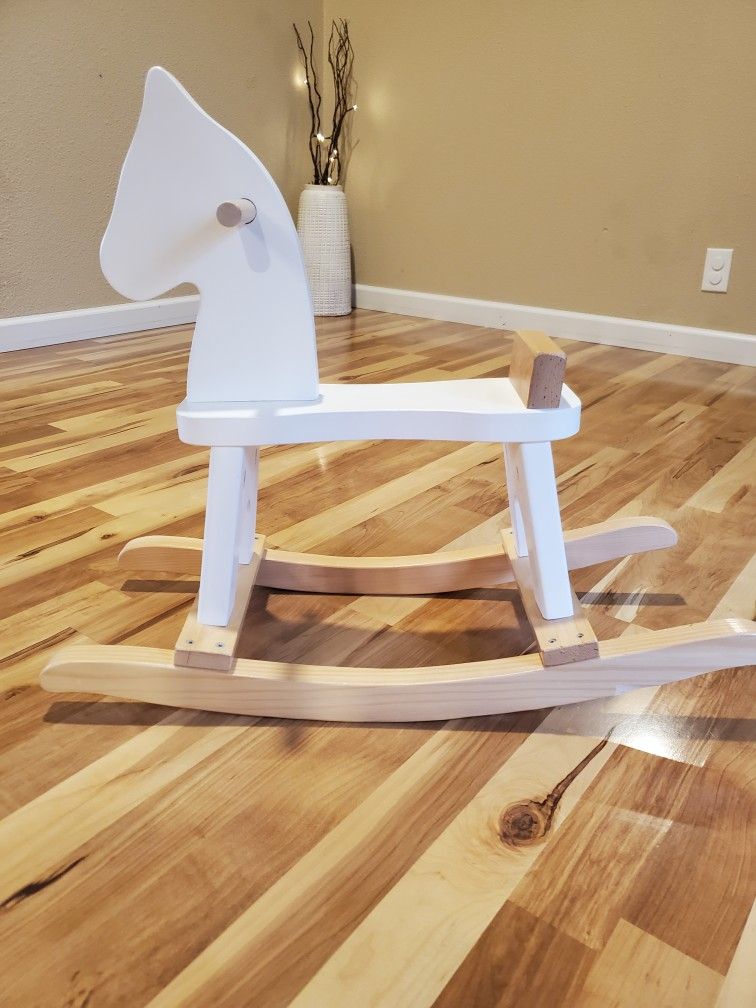 Wooden Toddler Rocking Horse