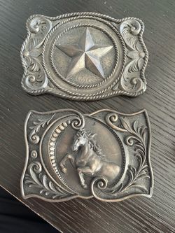Western Wall Buckles Set of 2