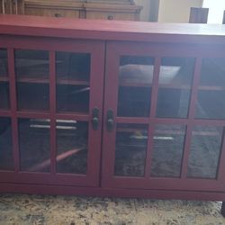 Red TV Entertainment Center