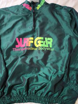 Surf Gear Thermonuclear Bodywear Pullover Windbreaker vintage