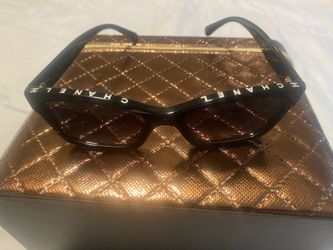 Chanel Chanel Black Polarized 5417 Logo Top Square Sunglasses