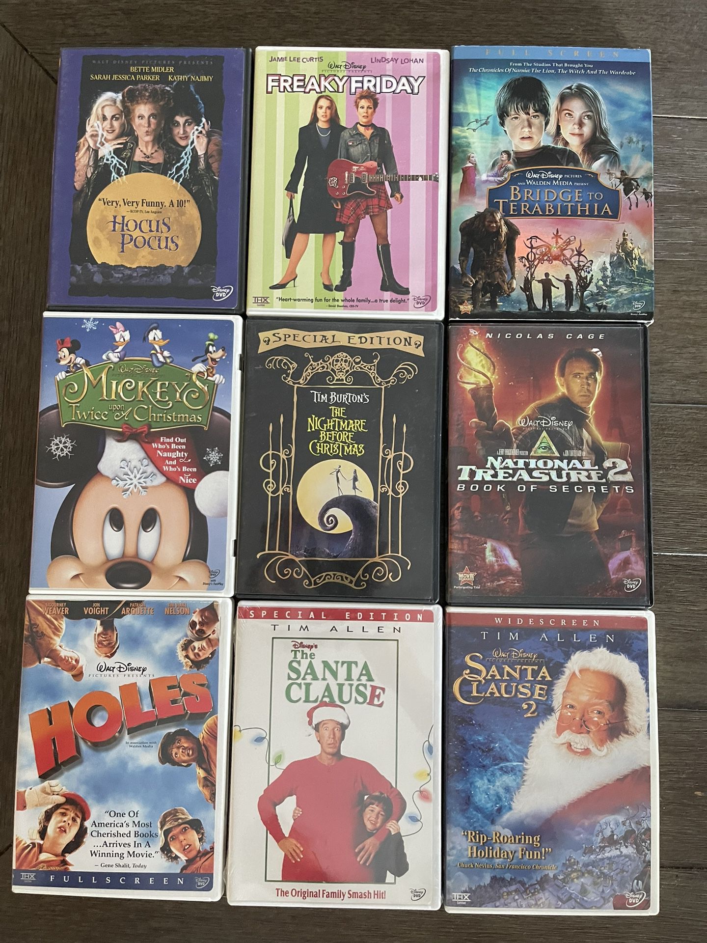 Various Disney Movies 