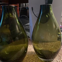 Beautiful Green Glass Home Decor