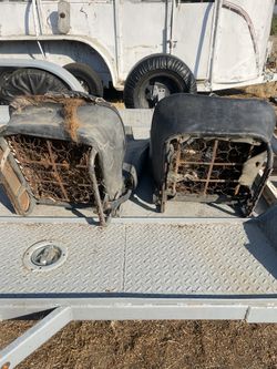 VW Beetle High Back Seats