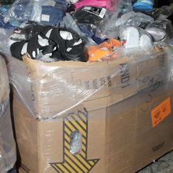New Overstock Assorted Bins of Avia & And 1 Sandals