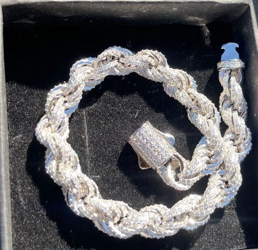 925 Silver Rope Bracelet