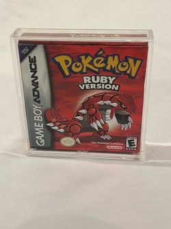 Pokemon Ruby complete in box