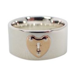 Tiffany & Co. Locks Heart Lock Ring - size 5