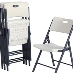New Lifetime Folding Chairs 